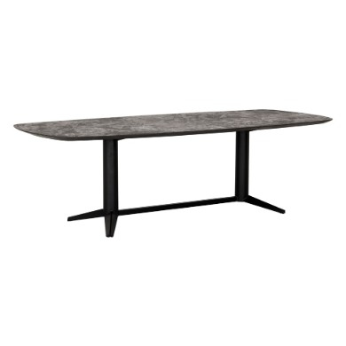 DTP Home Eettafel Soho mortex 260 cm in vooraanzicht