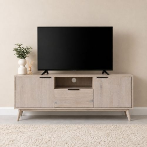 Tv-meubel white wash 150 cm 