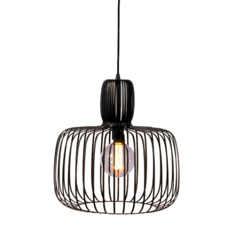 hanglamp zwart 55 cm metaal