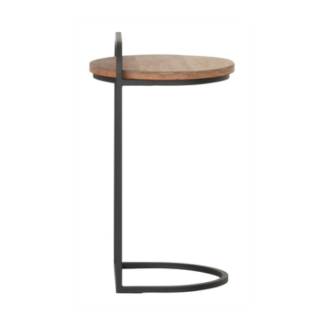 Laptoptafel Soho teakhout 35 cm - vooraanzicht