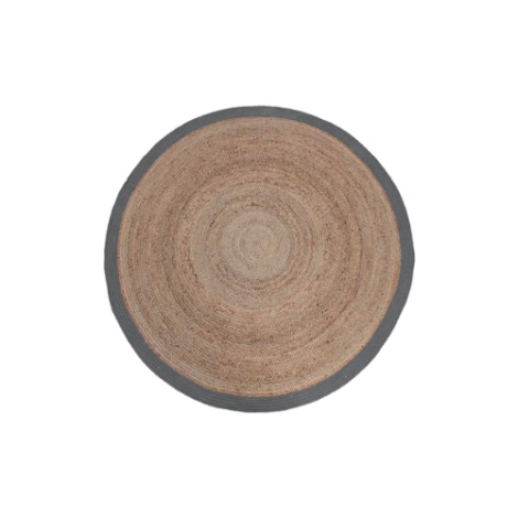 Rond vloerkleed Jochem 90 cm naturel