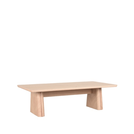 Rechthoekige salontafel Jasper eikenlook 140 cm naturel