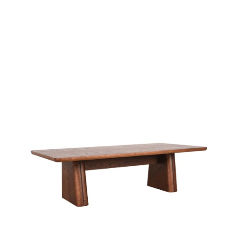 Rechthoekige salontafel Jasper eikenlook 140 cm walnoot