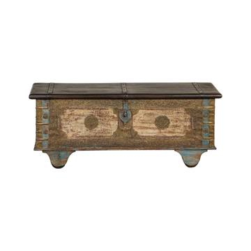 Kist als salontafel