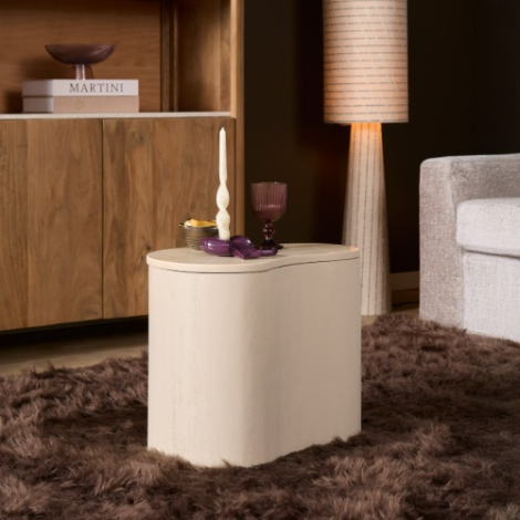 Salontafel Lovi zand mangohout thumbnail
