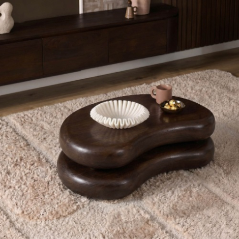 Salontafel Mads mangohout bruin thumbnail