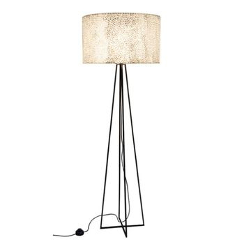 Vloerlamp schelpen wit