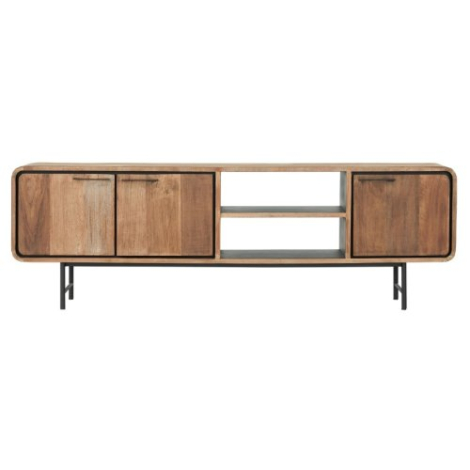 Tv meubel Evo teak 185 cm.