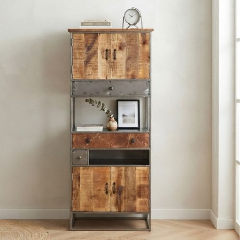 Vintage kast industrieel.