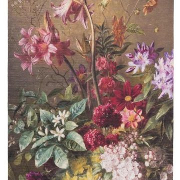 Vloerkleed bloemen Flores HappyHome