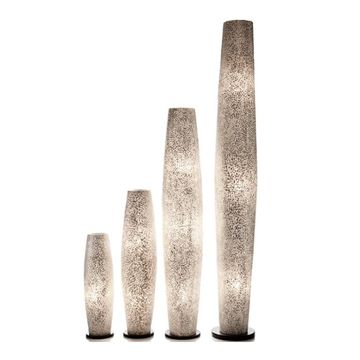 schelpen lampen, vloerlampen
