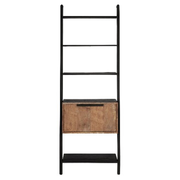 Wandrek 2 deuren Cosmo teakhout 70 cm