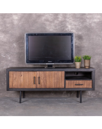 Japandi tv meubel 140 cm breed.