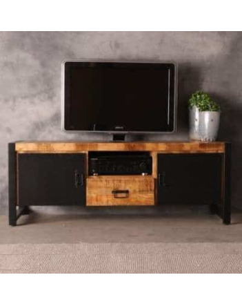 Tv meubel mangohout Bas 150 cm breed.