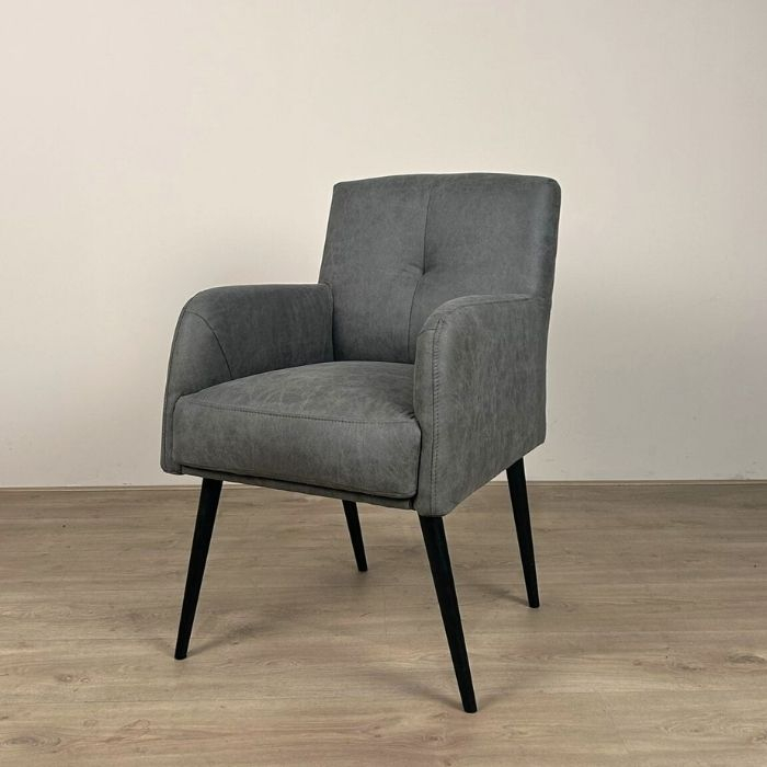 Eetkamerstoel Sample in het antraciet.