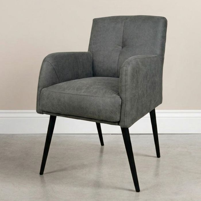 Eetkamerstoel sample met microvezel. 