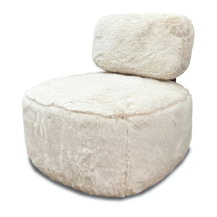 Fauteuil Bear in teddy stof.