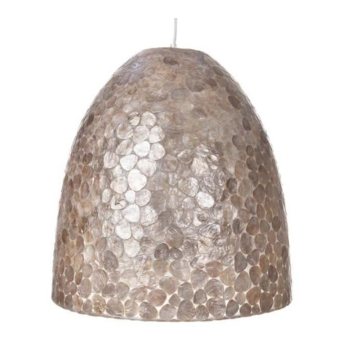 Schelpen lamp goud