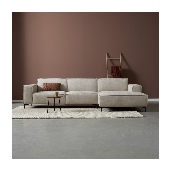 Hoekbank River met chaise longue aan de rechterkant.