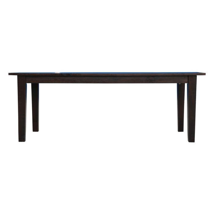 Koloniale eettafel aanbieding. Bruin mangohout.