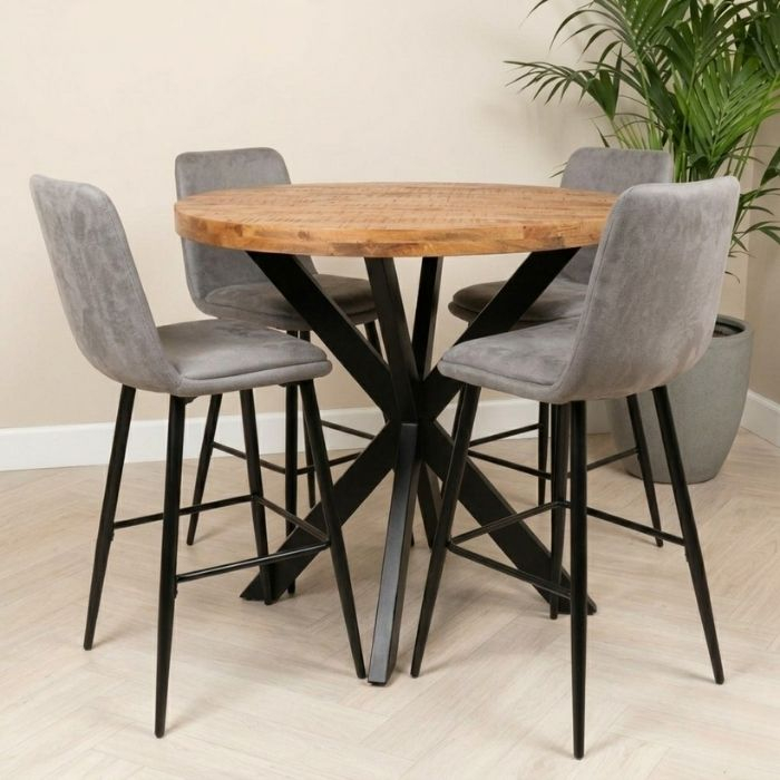 Kleine ronde bartafel 110 cm. 