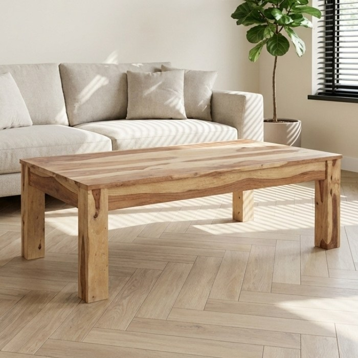 Houten salontafel