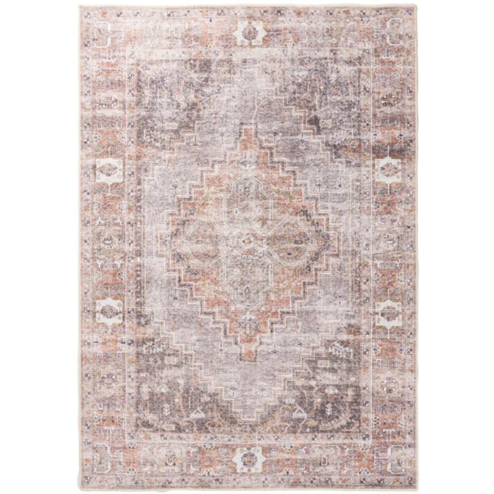 Vintage vloerkleed Aquamarijn