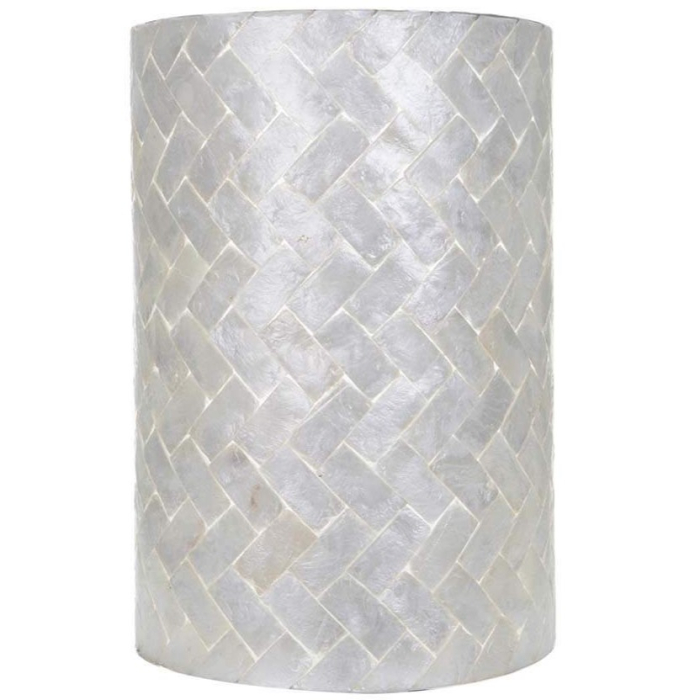 Wandlamp zigzag schelpen