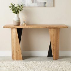 Mangohout sidetable 140 cm